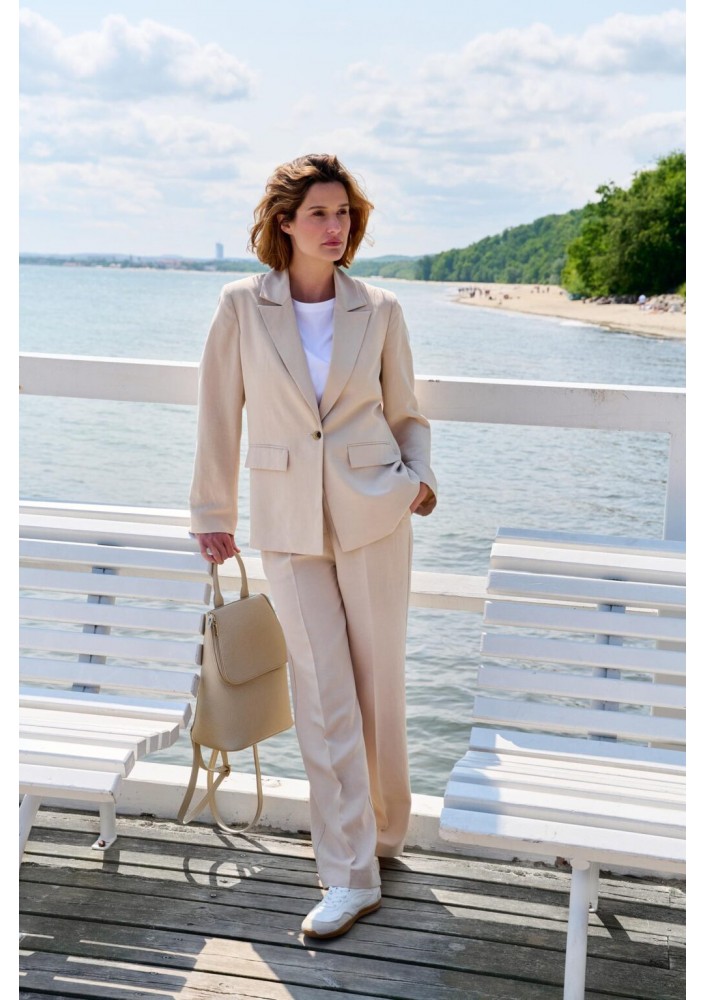 Marynarka jasny beż FERIA FER091